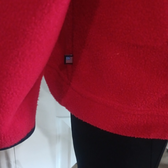 POLO Ralph America  Cotton Embroidered Fleece Hoodie Vtg Size Small * - Picture 5 of 8